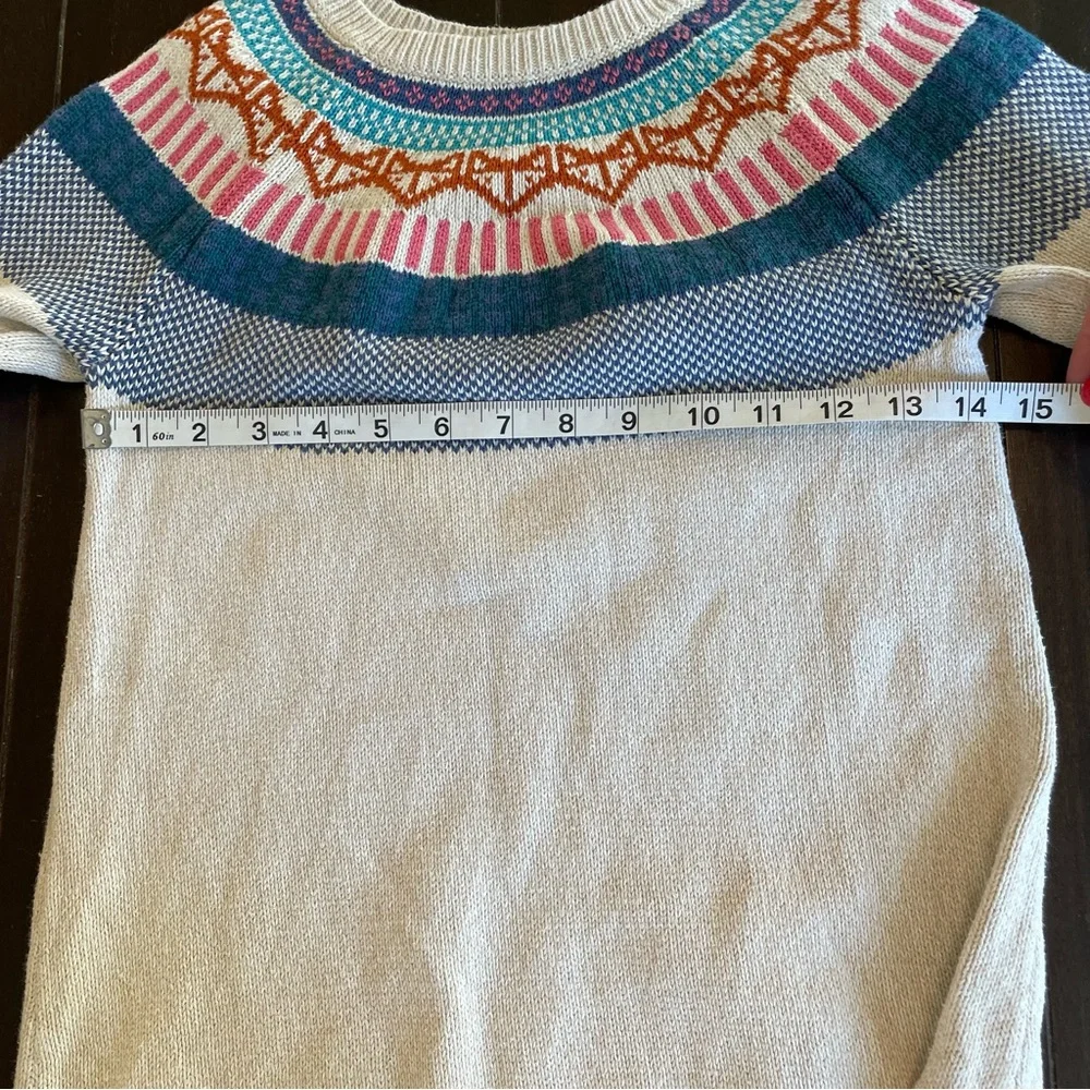 Tea Collection Matyas Sweater Dress Long Sleeve Girls Size 8